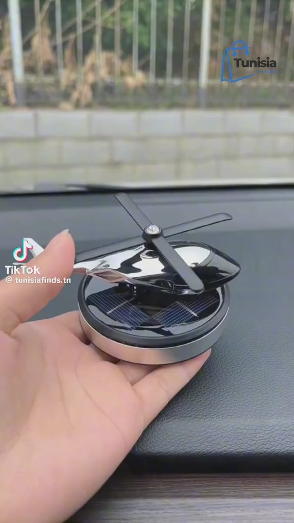 معطر سيارات بالطاقة الشمسية  💨