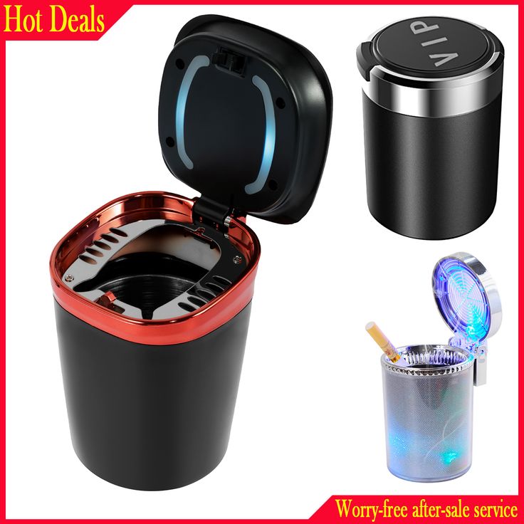 Smart Ashtray Pro إختر شعار سيارتك ⭐⭐⭐⭐